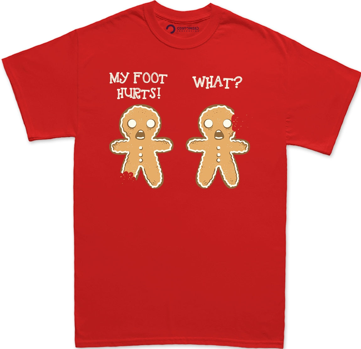 Funny Christmas Gingerbread Men Shirt, Gingerbread Man T-shirt, Cute Christmas Shirt, Christmas Family TShirt, Two Gingerbread Men Tee