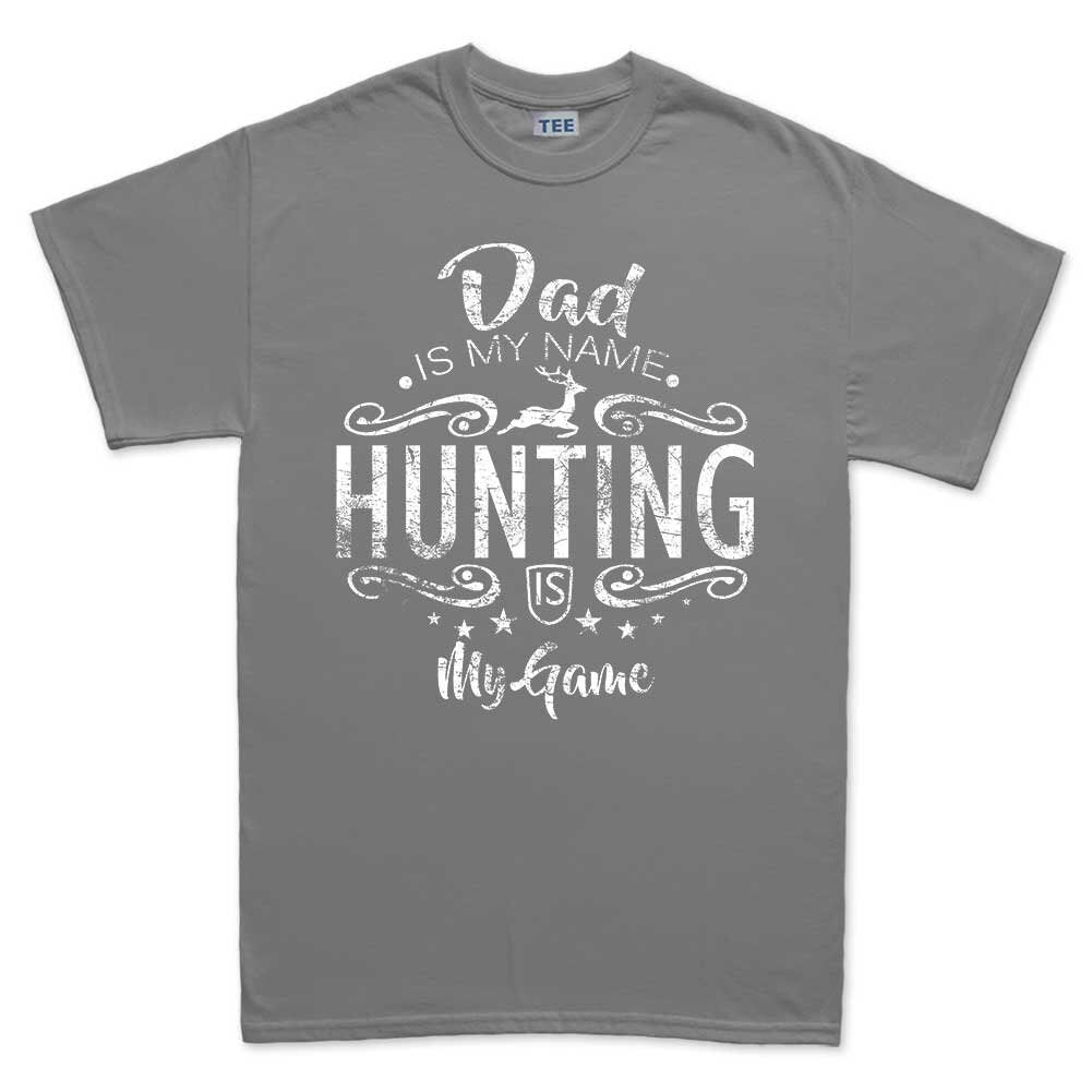 Dad Hunter Hunting Father's Day Gift For Daddy Mens T shirt Tee Top T-shirt - HNT012