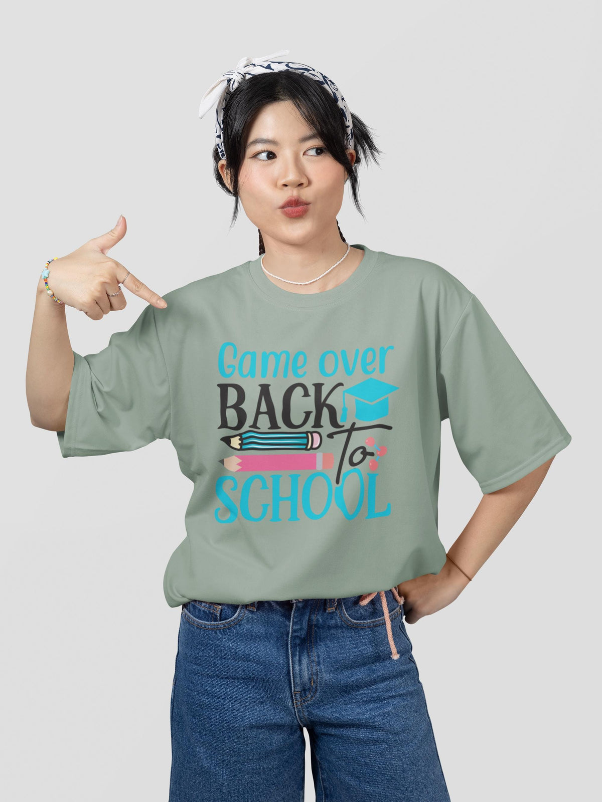 Comfort Colors® Gamer Back to School Shirt, Game Over Tee, Teacher Student First Day Graphic Top Gift