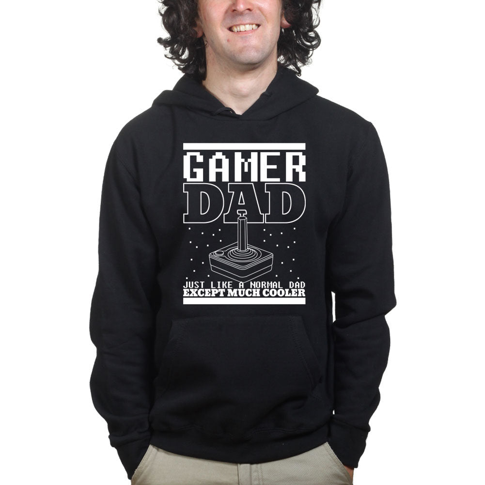 Retro Gamer Dad Gaming Console Father's Day Hoodie - R1362