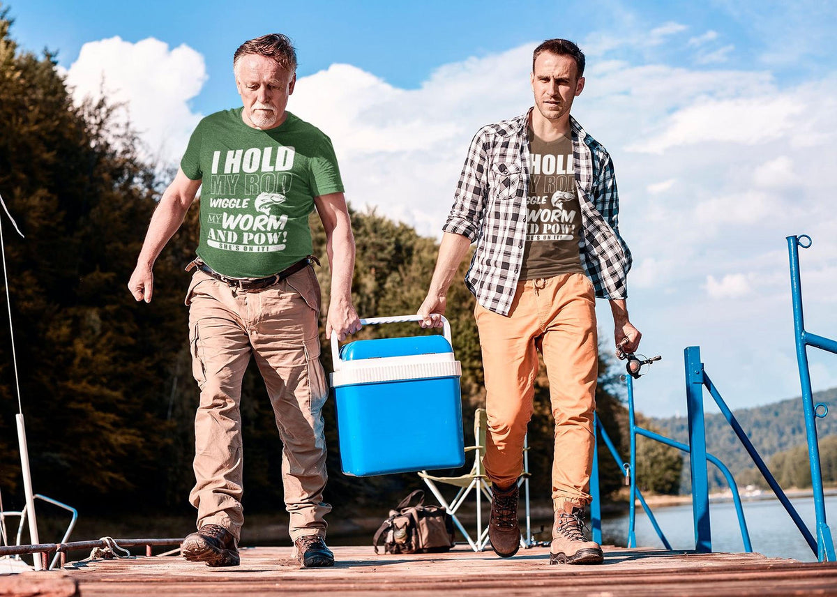 Funny Fishing Shirt - Casual Summer Tee for Dads and Grandpas