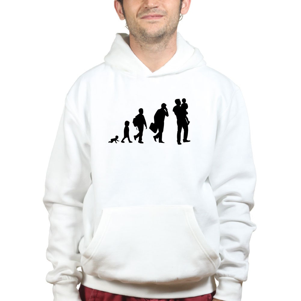Evolution Of Dad Father's Day Gift for Daddy Birthday Hoodie Shirt - R1981