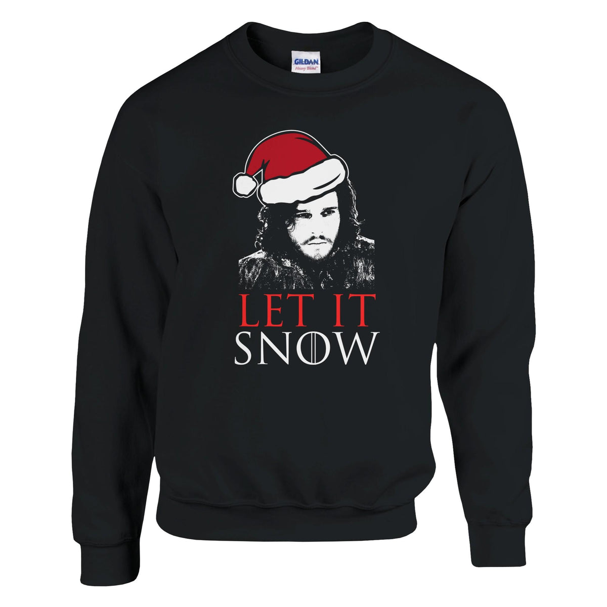 Let It Jon Snow GoT Xmas Santa Christmas Party Gift Sweatshirt
