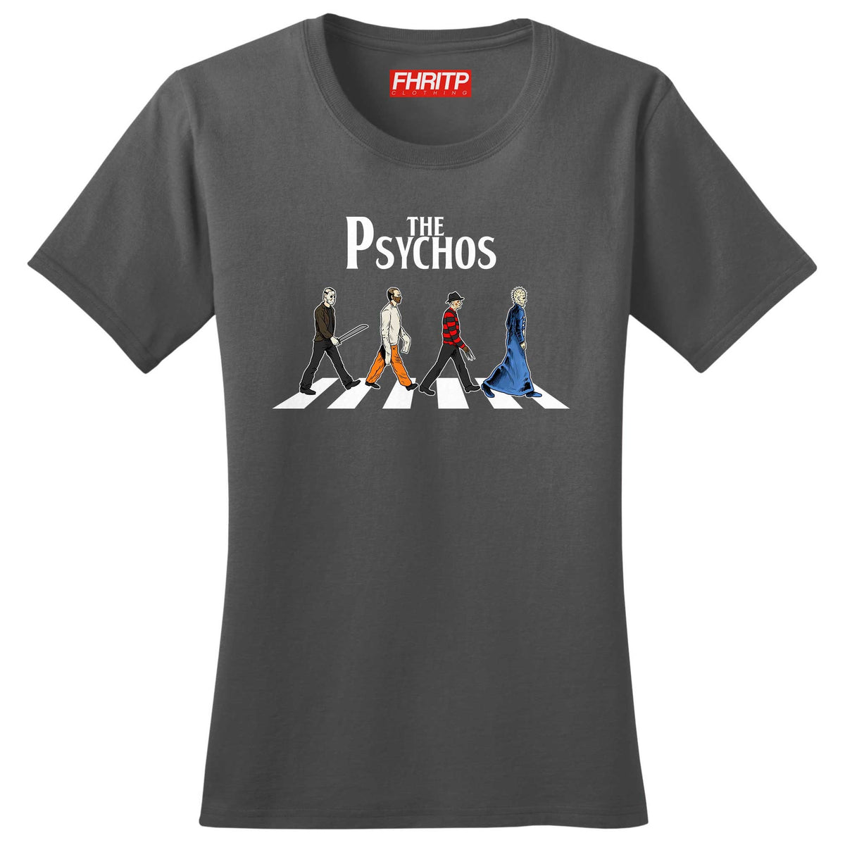 The Psychos Halloween Ladies T shirt - R952