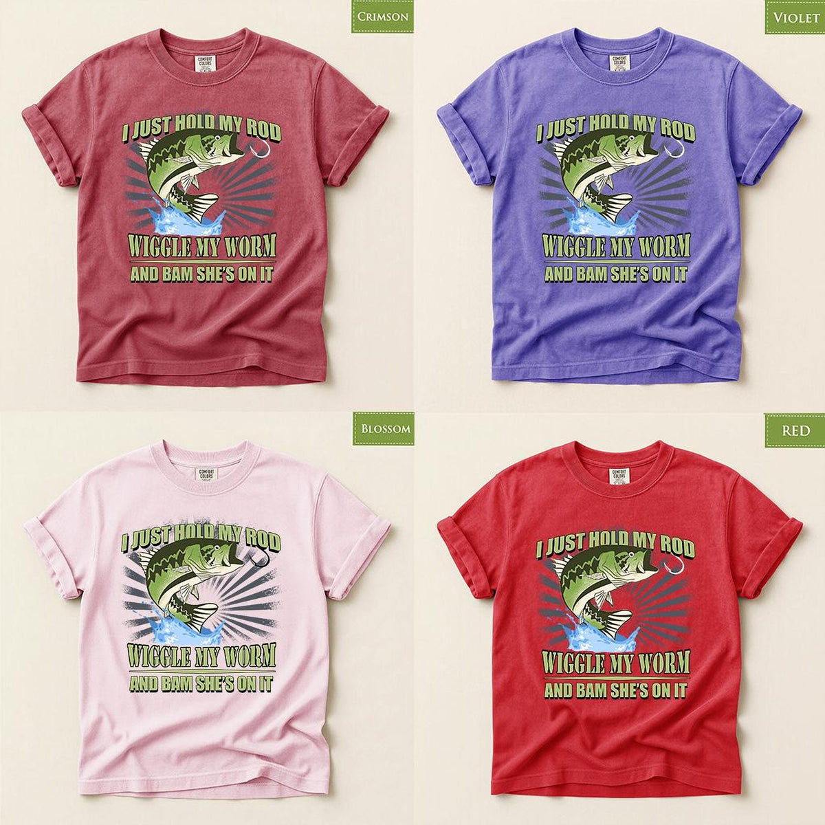 Funny Fishing Shirt, Fly Fisherman Angler Top, Gift For Dads Comfort Colors® Tee
