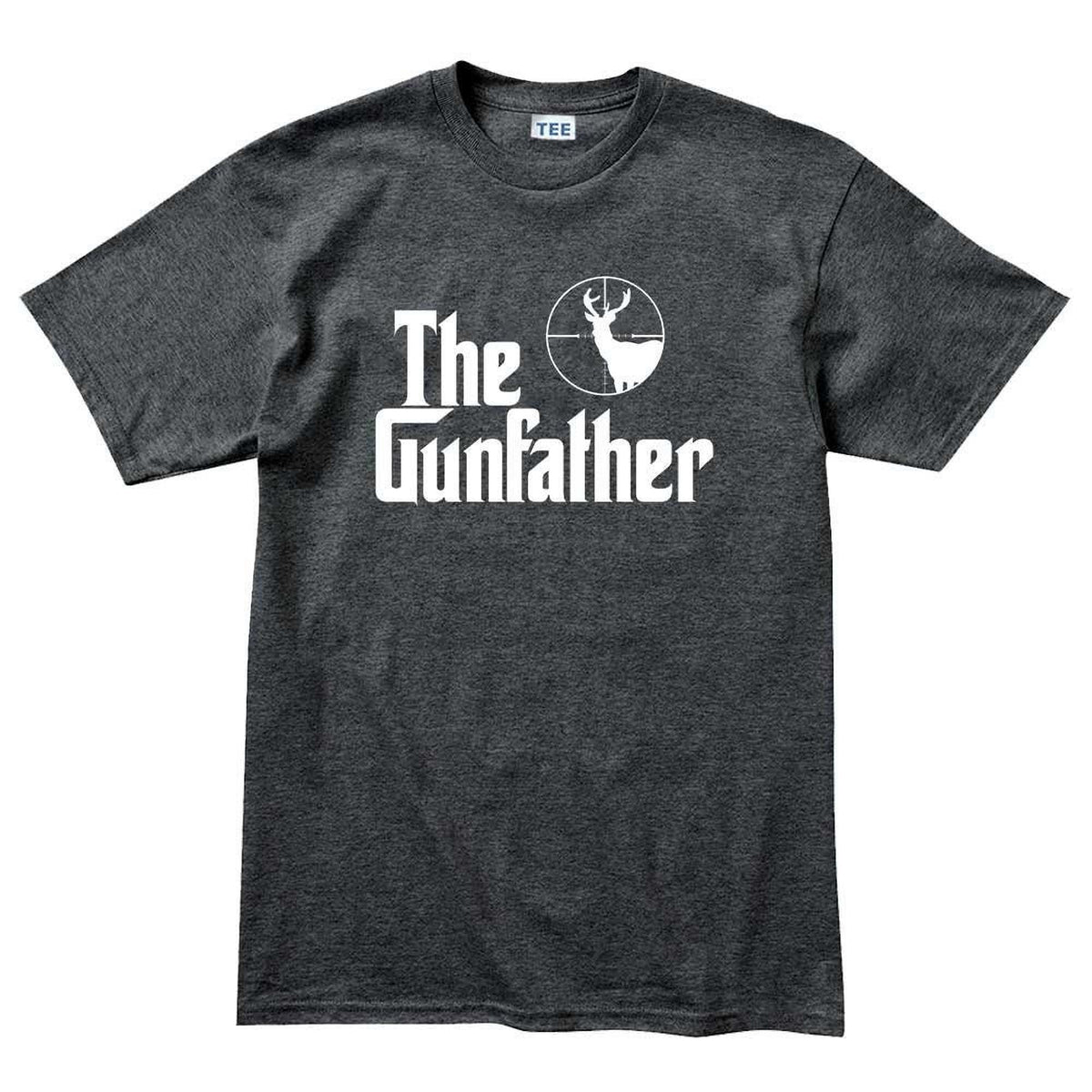 The Gun Father Dad Shirt, Hunting Shooting Camping Mens Tee