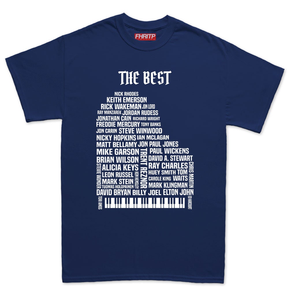Keyboard Legends T-Shirt: Piano, Organ, Synth Player Tribute