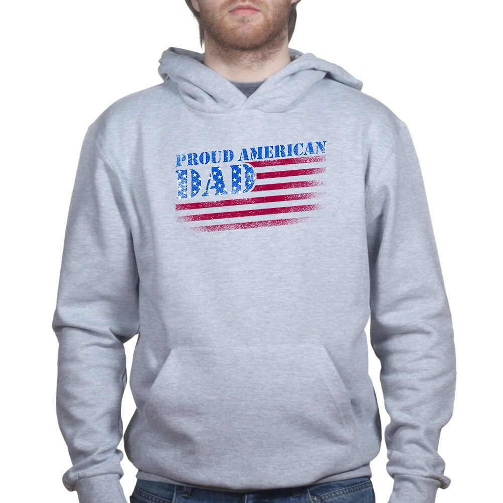 Proud American Dad Father's Day Gift Daddy Hoodie - FD17075