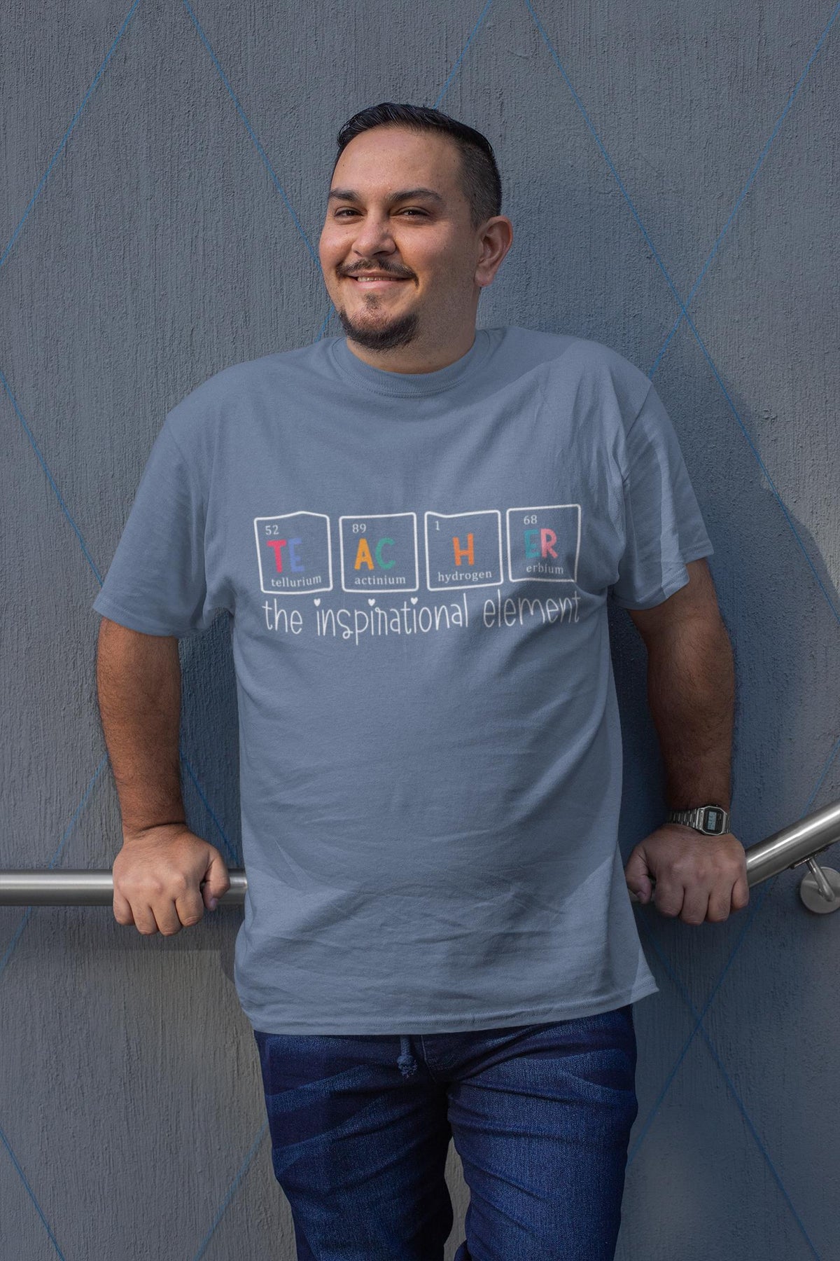 Comfort Colors® Inspirational Teacher Shirt, Periodic Table Science Chemistry Classroom Graphic Tee