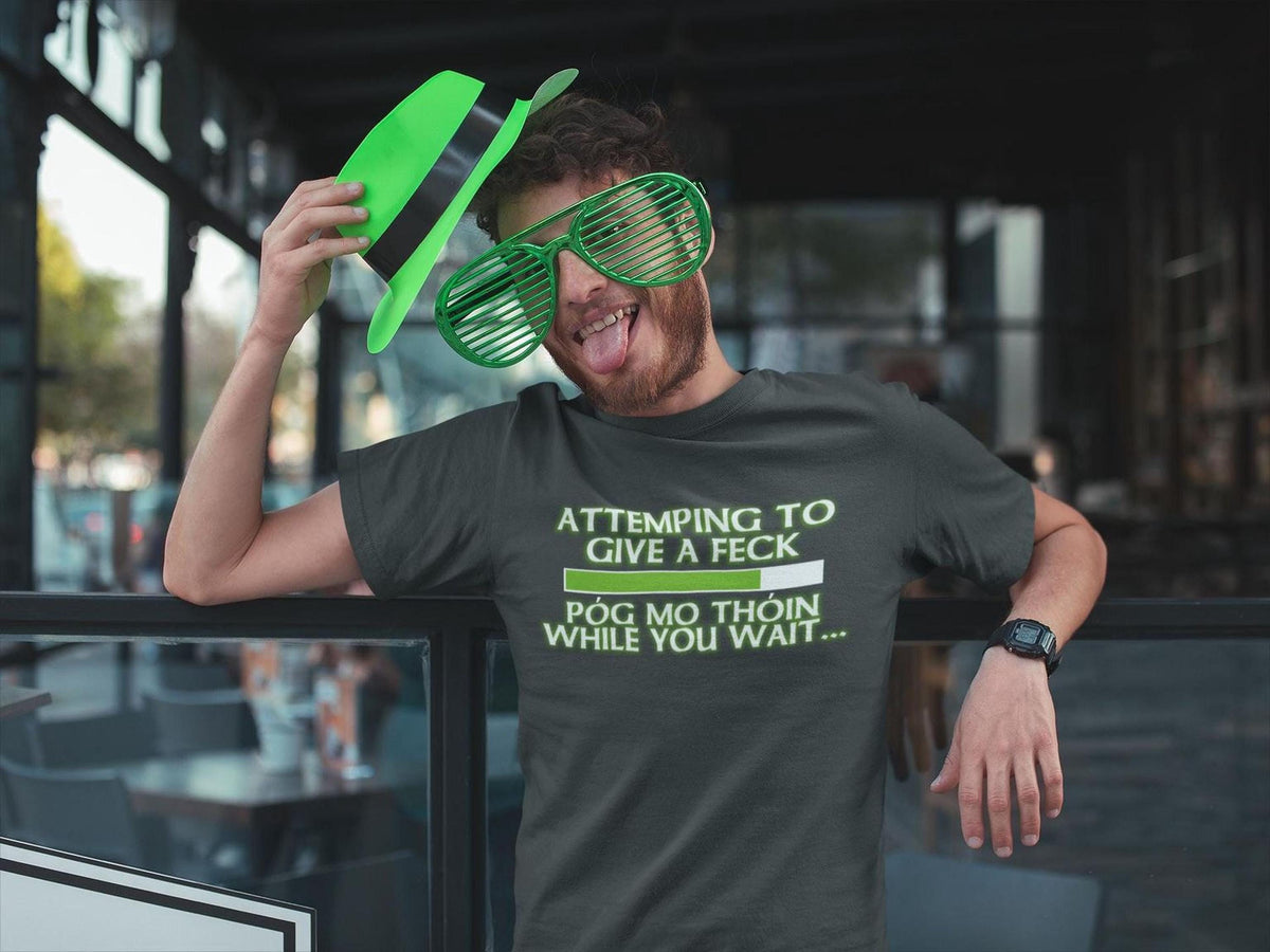 Funny St Patrick's Day Shirt | Pog Mo Thoin Irish Humor Tee