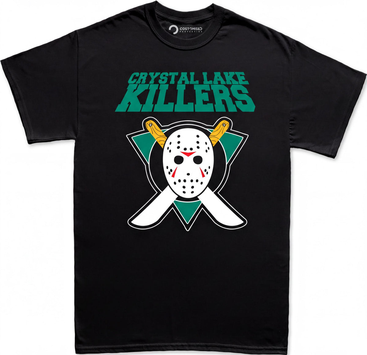 Crystal Lake Killers Halloween Shirt, Comfort Colors® Jason Mask TShirt, Spooky Season Tee, Horror Movie Top
