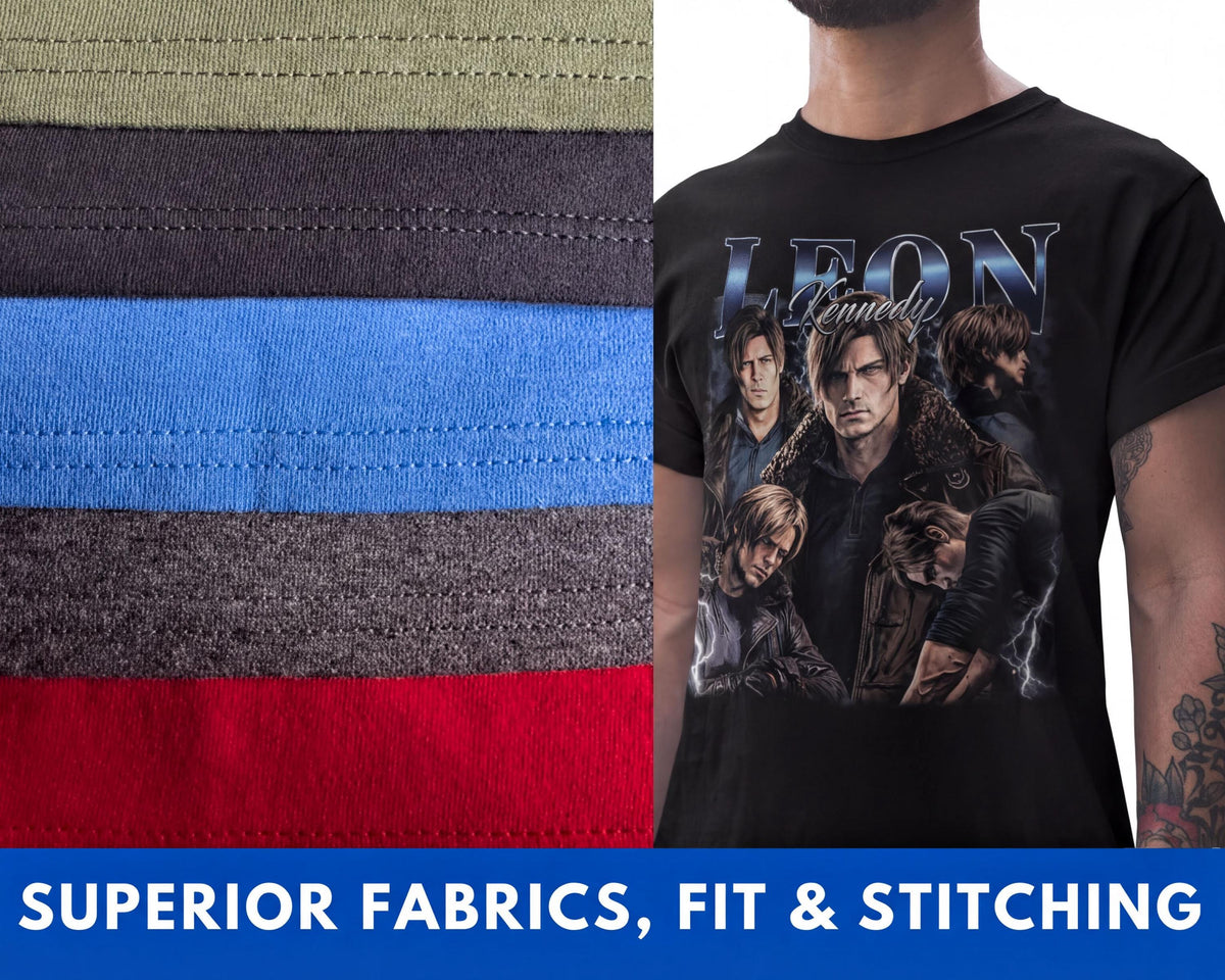 Limited Leon Kennedy Comfort Colors® Shirt - Resident Evil Requiem RE9 Fan Gaming Horror Tee Gift