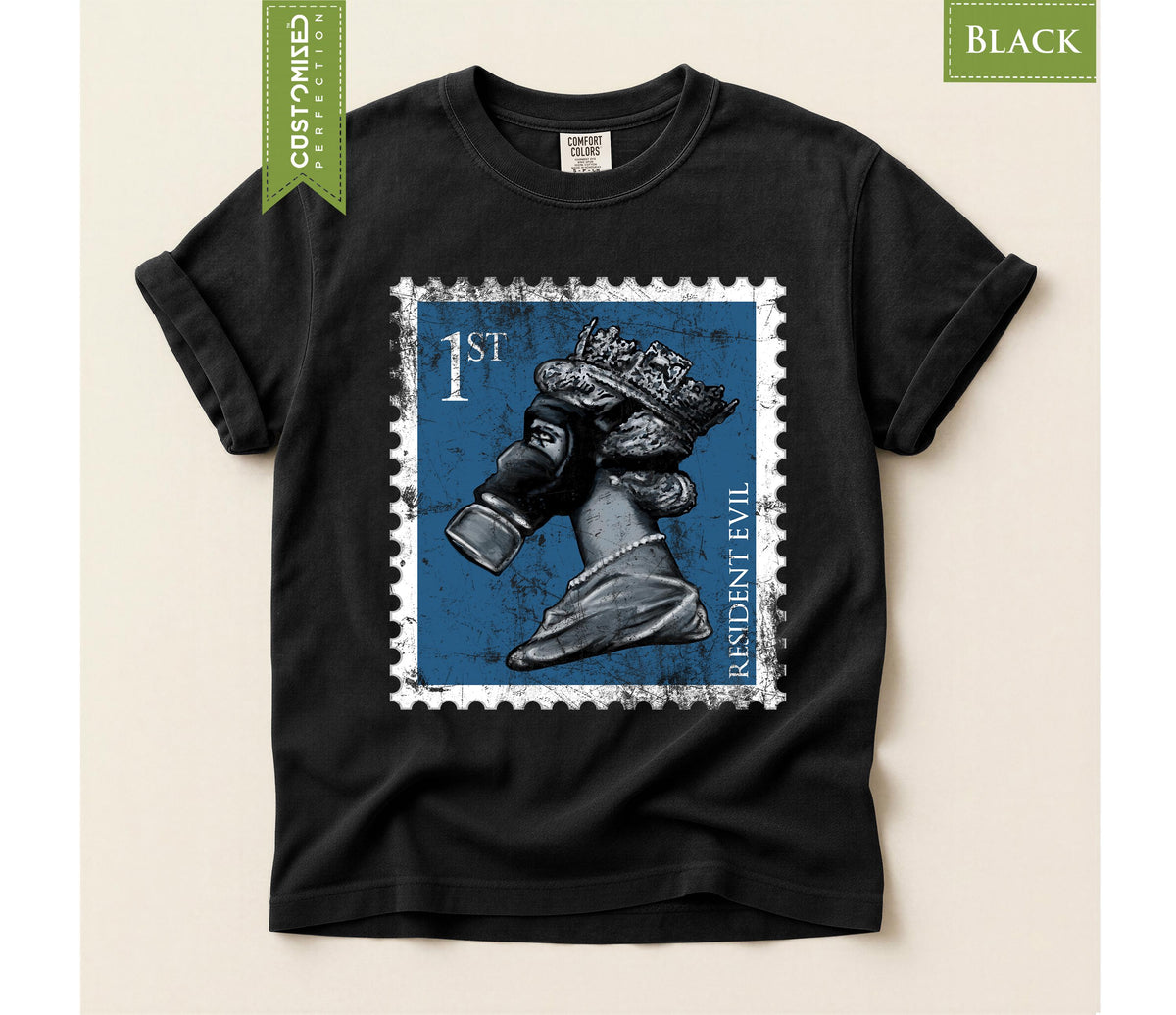 Resident Evil Graphic Comfort Colors® Shirt, Queen Zenobia Mask Tee, Gamer Gift