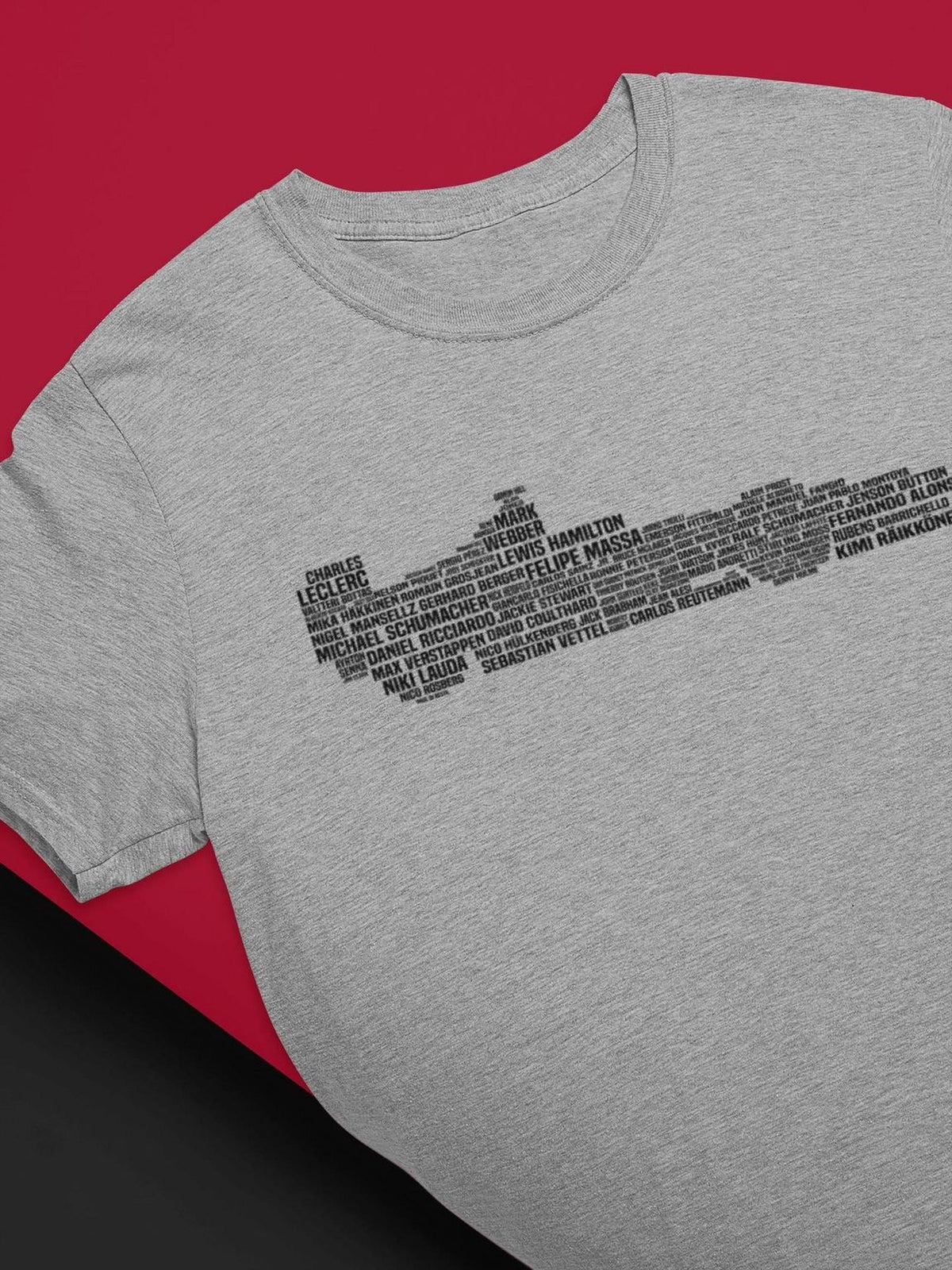 Mens Racing Car Driver Legends Tribute T shirt Tee Top T-shirt