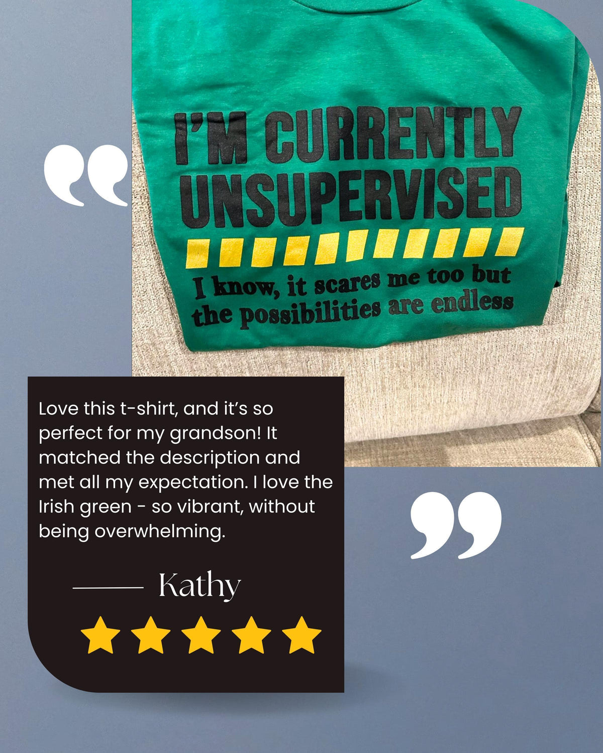 Funny Sarcastic Shirt, Im Currently Unsupervised, Joke Tee for Dads