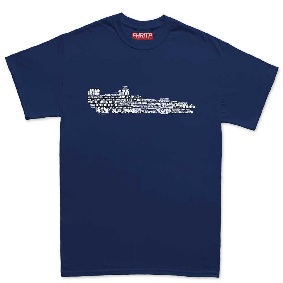 Mens Racing Car Driver Legends Tribute T shirt Tee Top T-shirt