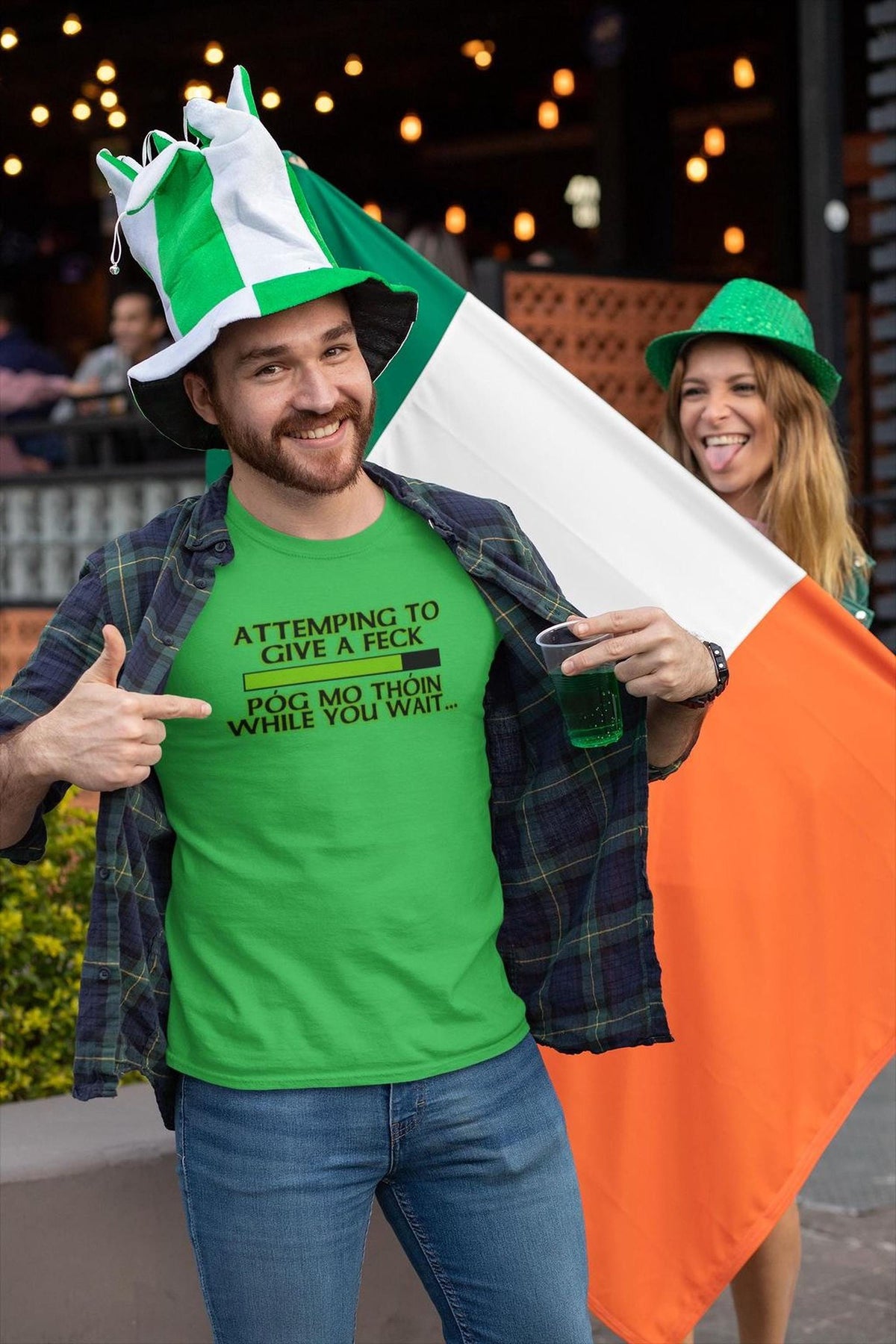 Funny St Patrick's Day Shirt | Pog Mo Thoin Irish Humor Tee