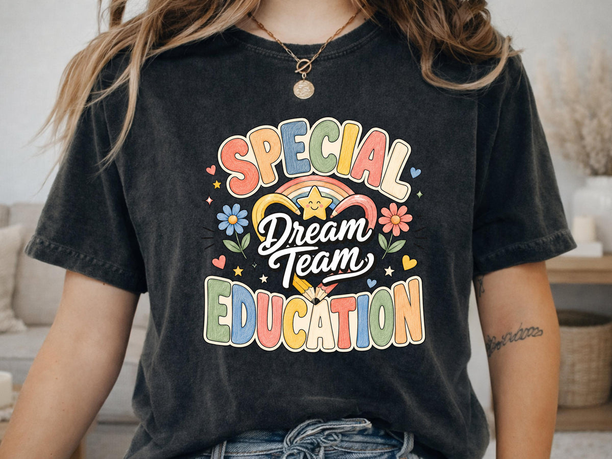 Special Education Shirt | Dream Team Retro Hoodie | SPED Teacher Gift Idea