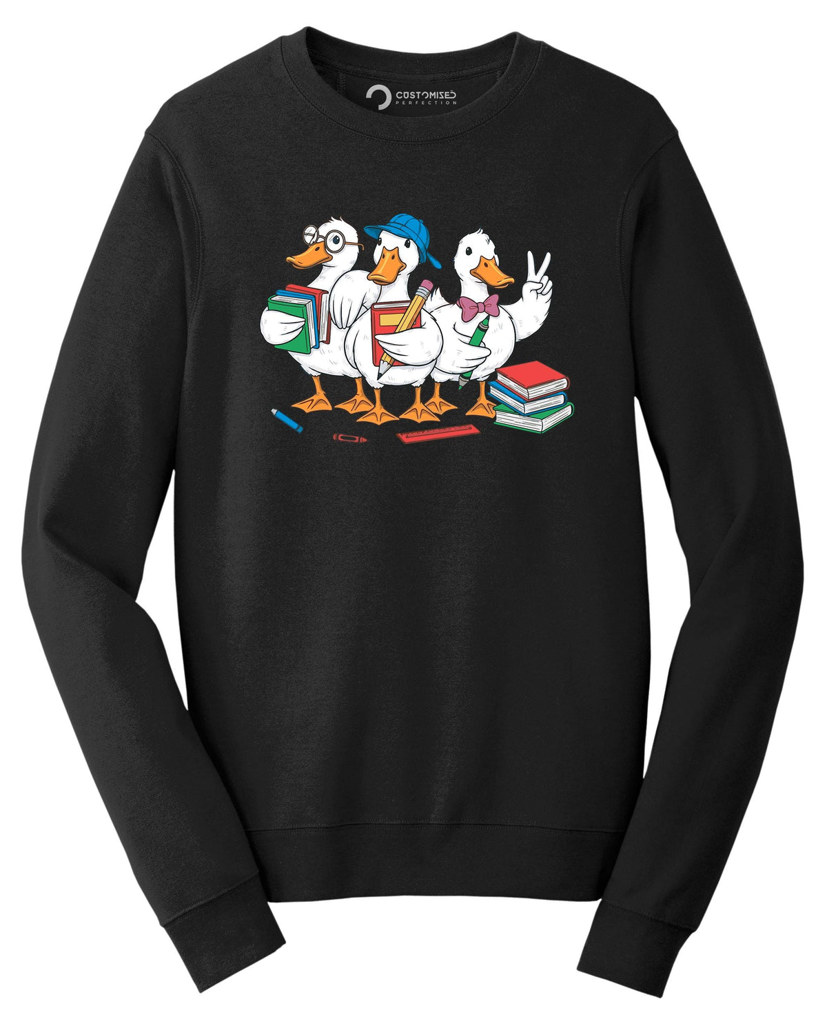 Geese Ducks Back to School T-Shirt, Cute Teacher Student Gift, First Day Classroom BTS Tee