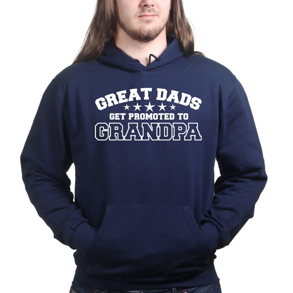 Great Dads Become Grandpa Fathers Day Gift Hoodie Shirt - R1674