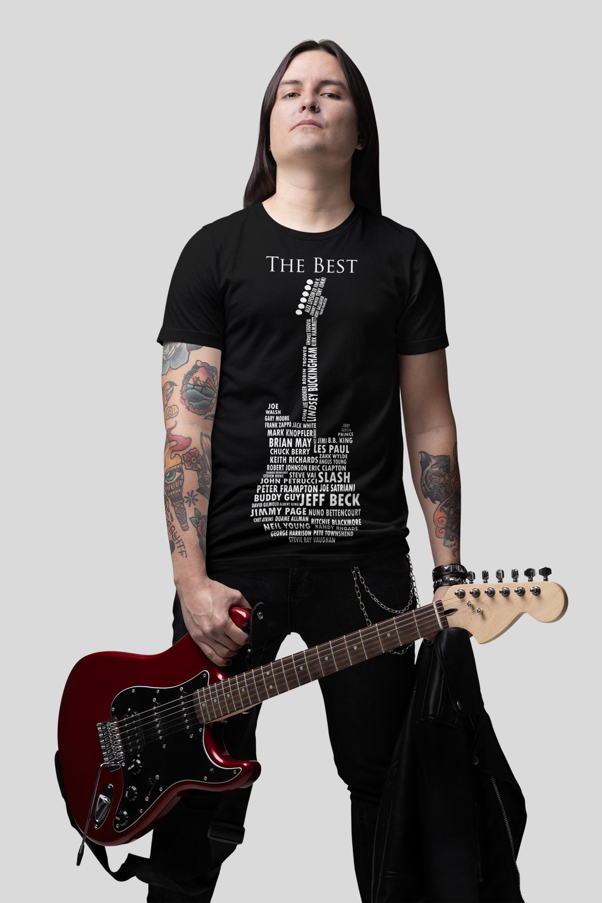Guitar Player Shirt, Comfort Colors® Rock Legends Graphic Tee, Gift for Guitarist