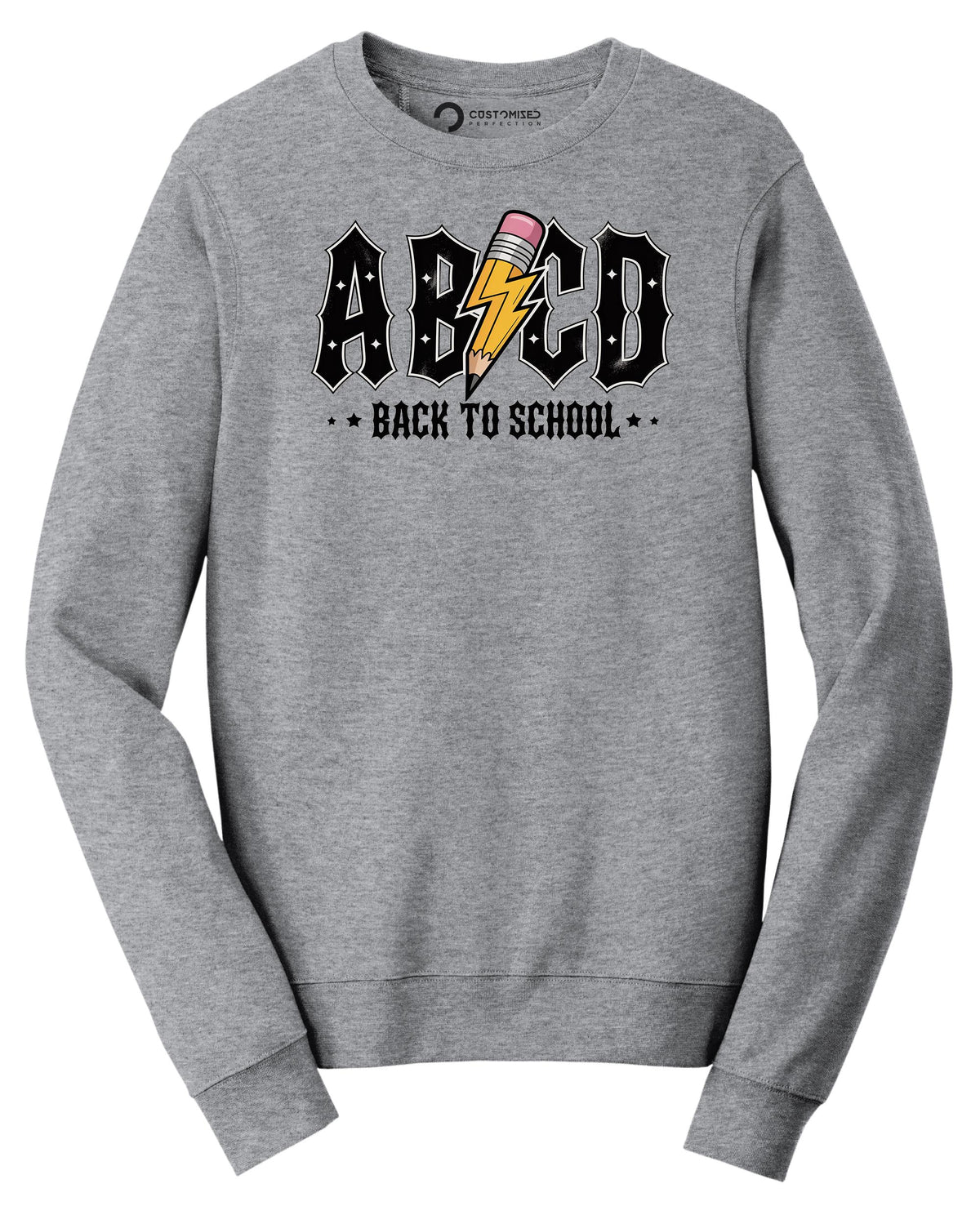 ABCD Back to School Shirt, Funny Teacher Student Rock Tee, BTS First Day Top
