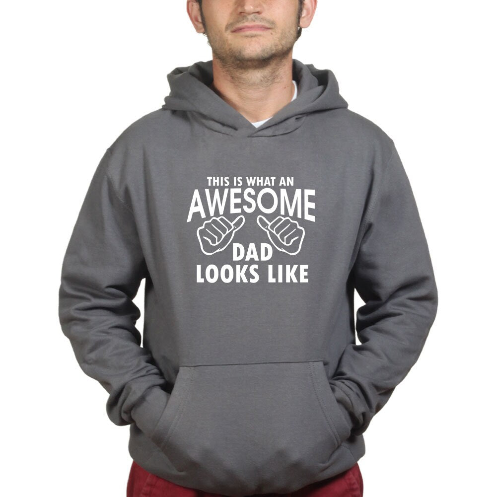 This Is What An Awesome Dad Looks Like Hoodie Shirt - R485