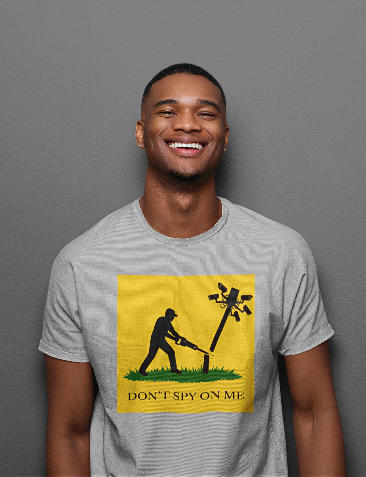 Don't Spy on Me Flock Camera Shirt, Dont Tread Tshirt, Political Protest Tee