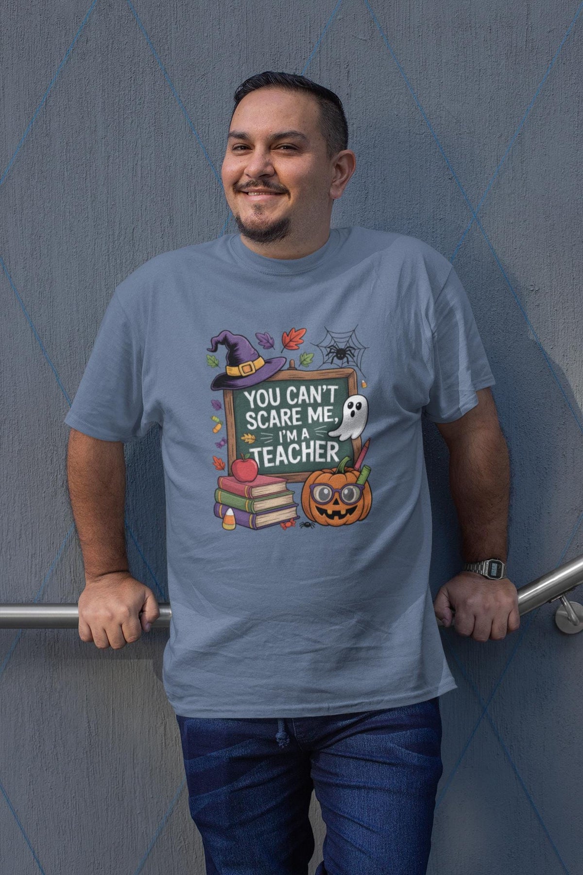 Teacher Halloween Shirt | You Can't Scare Me Hoodie | Funny Fall Teacher Gift