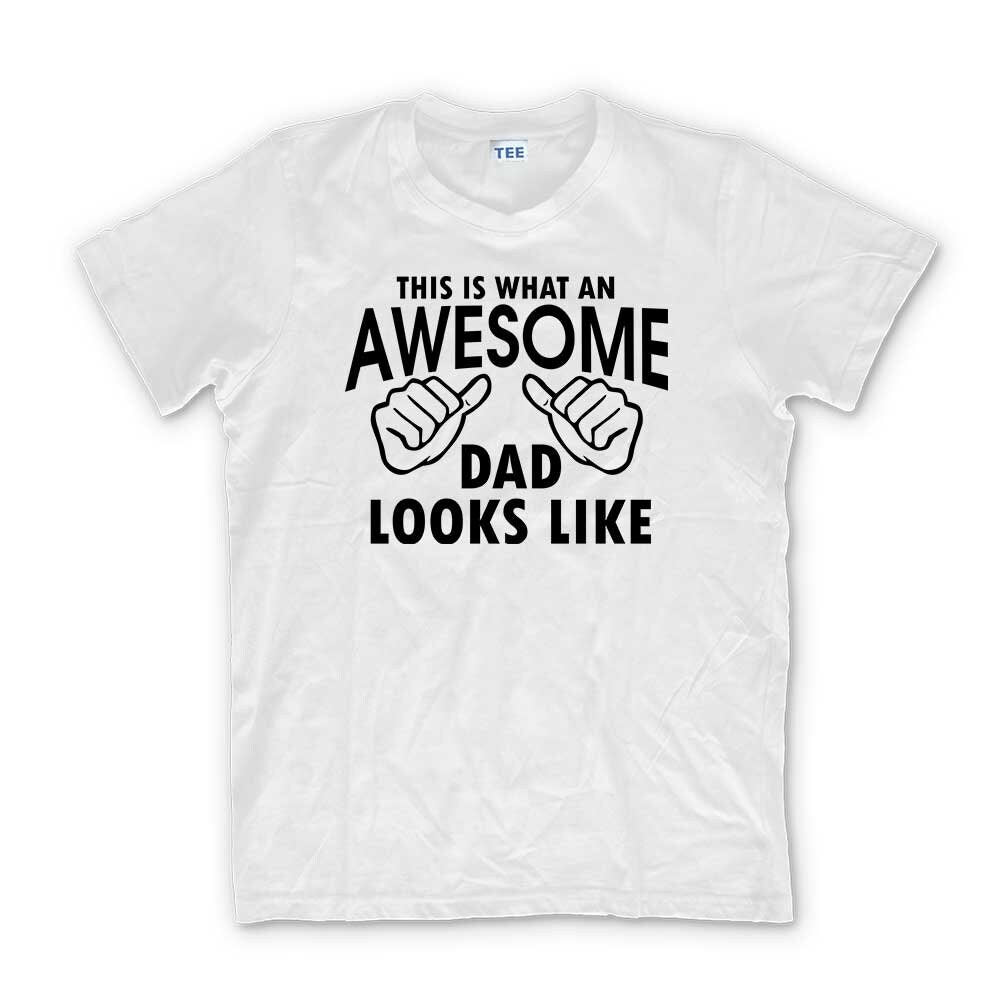 This Is What An Awesome Dad Looks Like T shirt - Gift for Dad Fathers Day - R485