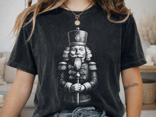 Comfort Colors® Nutcracker Christmas Shirt, Vintage Soldier Holiday Tee, Classic Christmas Gift, Winter Graphic Shirt
