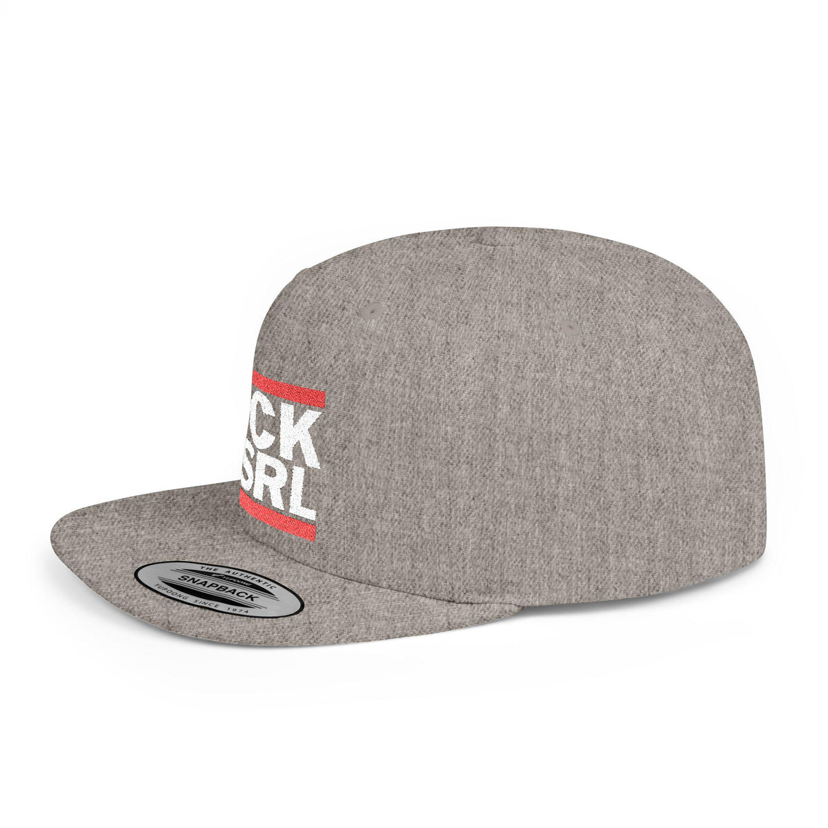 FCK ISRL Embroidered Flat Bill Cap, Anti War Hat, Pro Peace Yupoong® Cap, No More Wars
