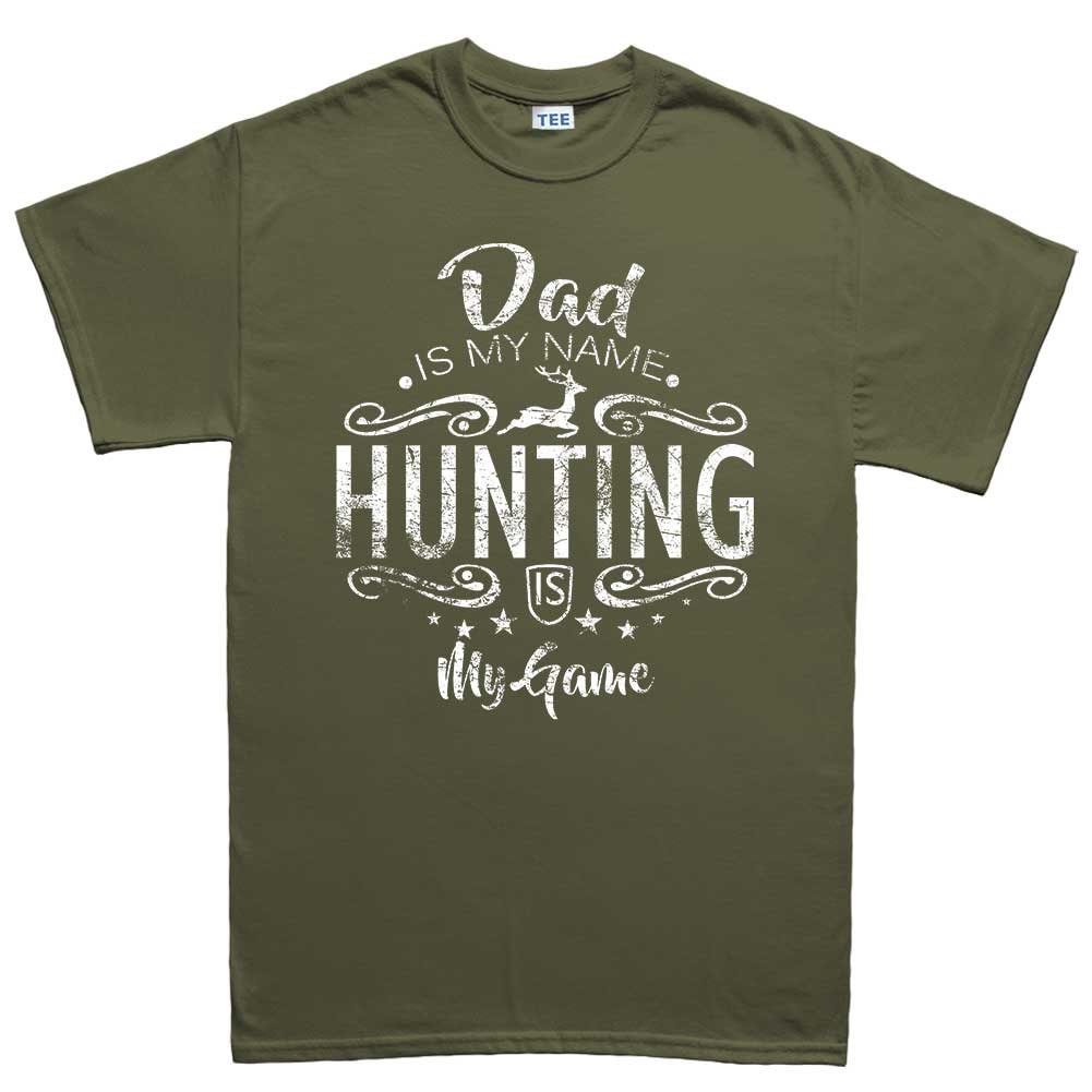 Dad Hunter Hunting Father's Day Gift For Daddy Mens T shirt Tee Top T-shirt - HNT012