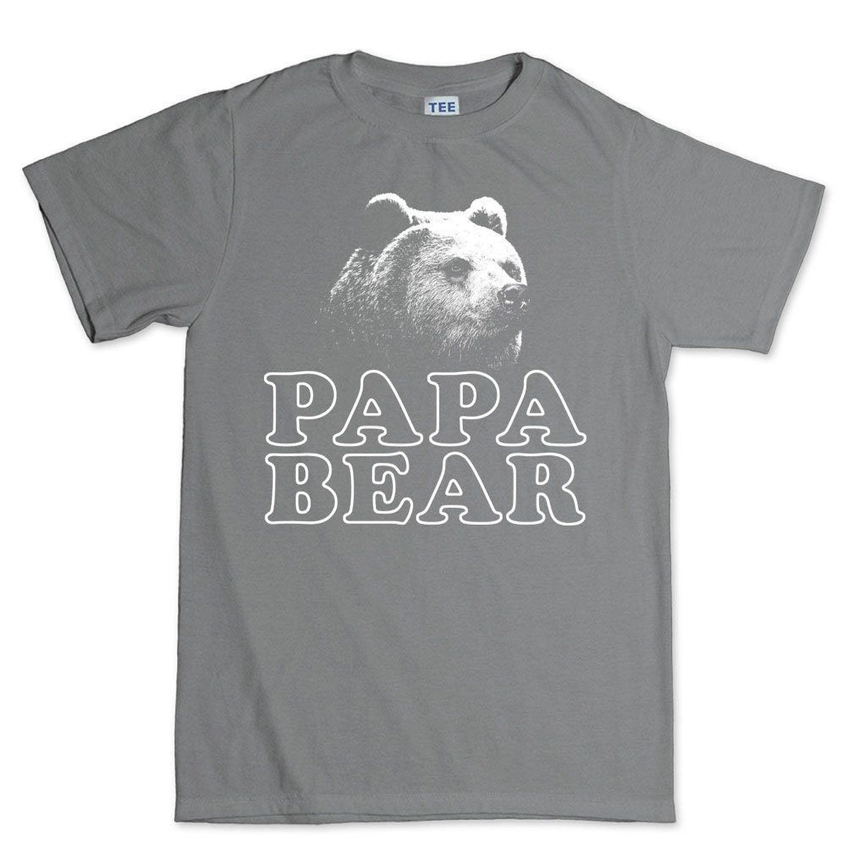 Papa Bear Shirt, Fathers Day Gift For Dad, Daddy Funny Mens Tee, Graphic Top