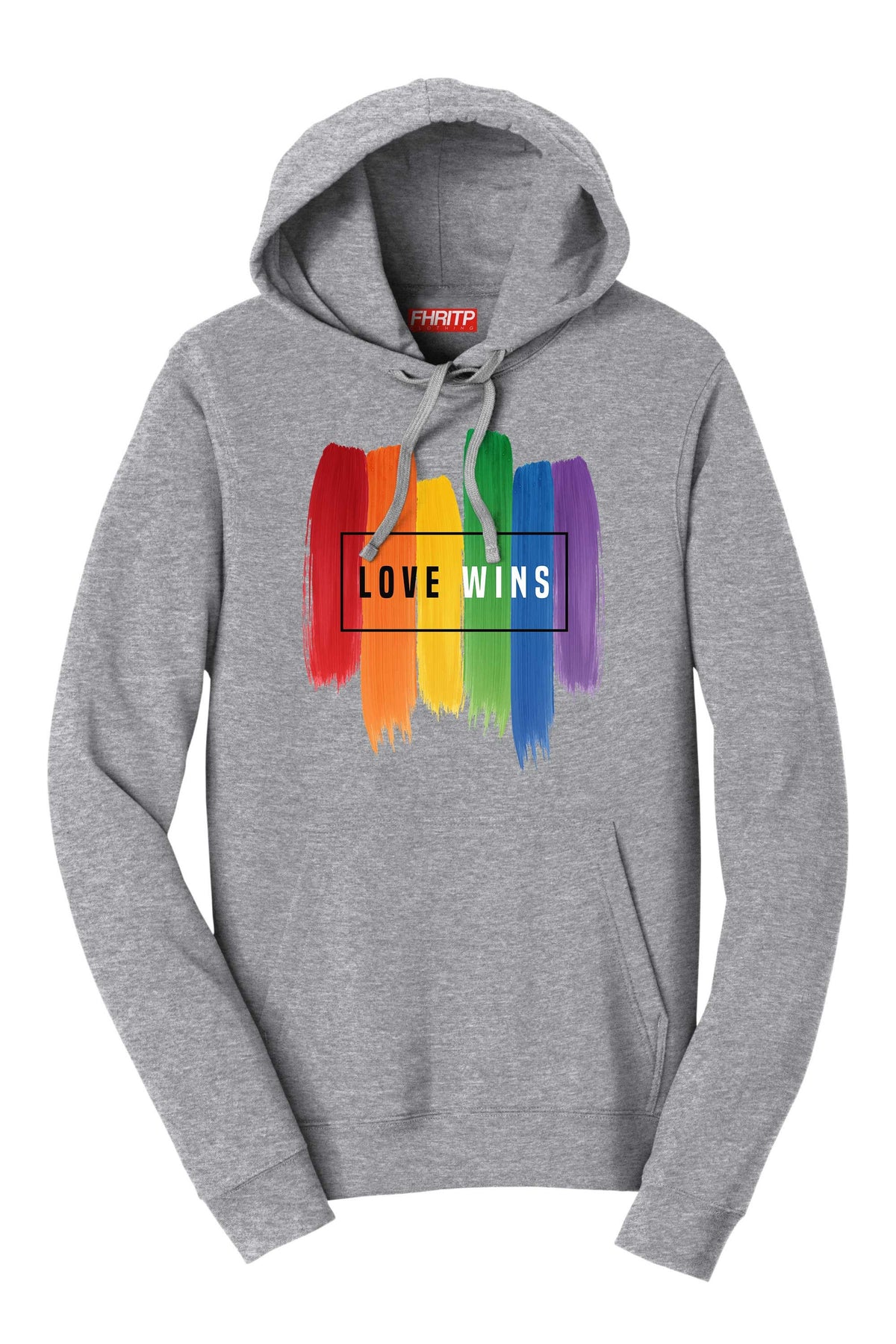 Love Wins LGBT+ Rainbow Flag Pride Proud Hoodie