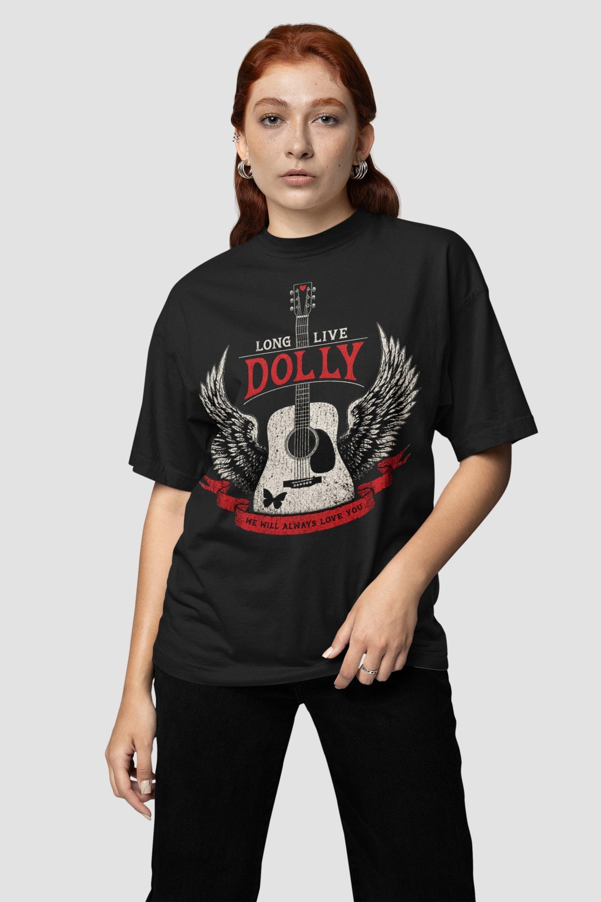 Comfort Colors® Long Live Dolly Parton Shirt, We Will Always Love You T-Shirt, Dolly Memorial Tribute Tee, Country Music Legend RIP Gift