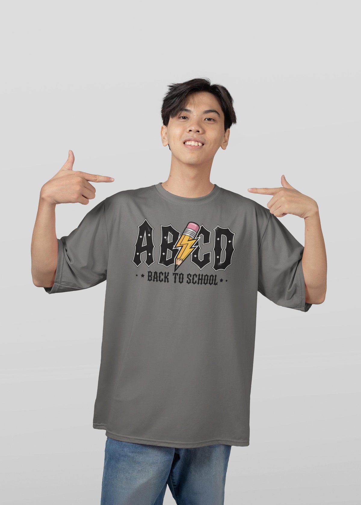 Comfort Colors® ABCD Back to School Shirt, Funny Teacher Student Rock Tee, BTS Graphic First Day Top