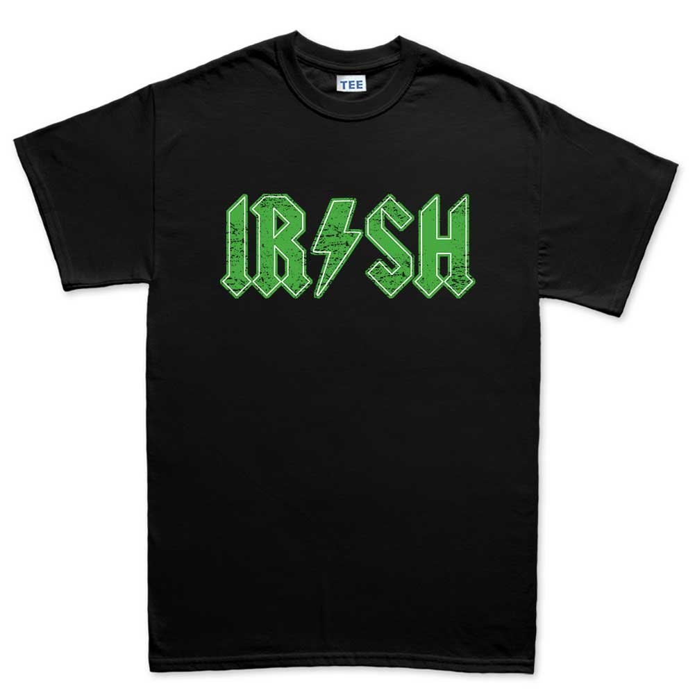Irish Rock St. Patrick Shirt, Patty’s Day Retro Four Leaf Clover, Shamrock Leprechaun Outfit