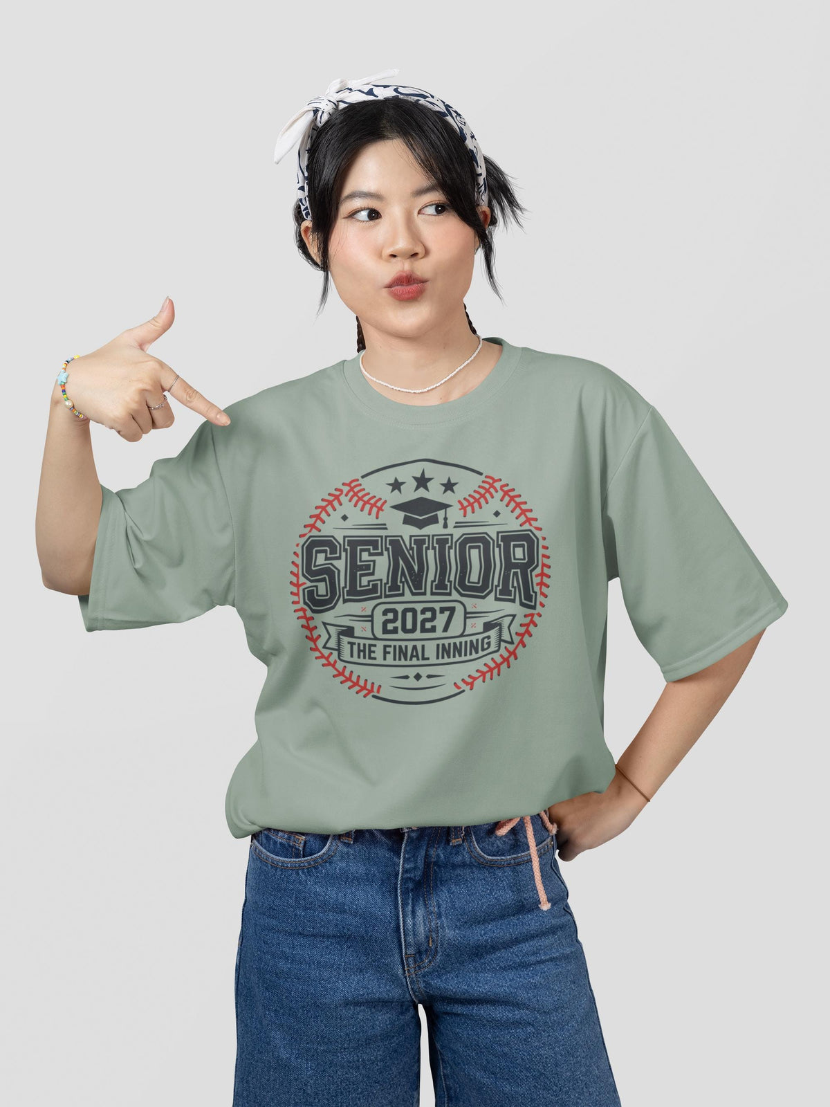 Comfort Colors® Senior 2027 Baseball Shirt, Back To School Top, The Final Inning Tee, Class of 2027 Graduation Gift