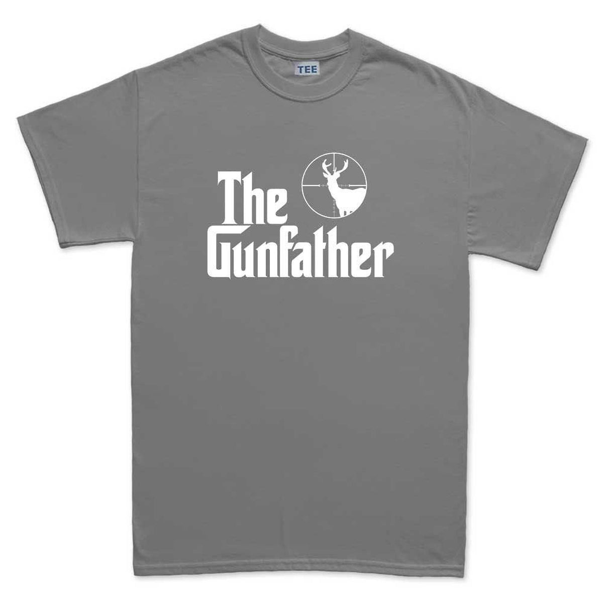 The Gun Father Dad Shirt, Hunting Shooting Camping Mens Tee