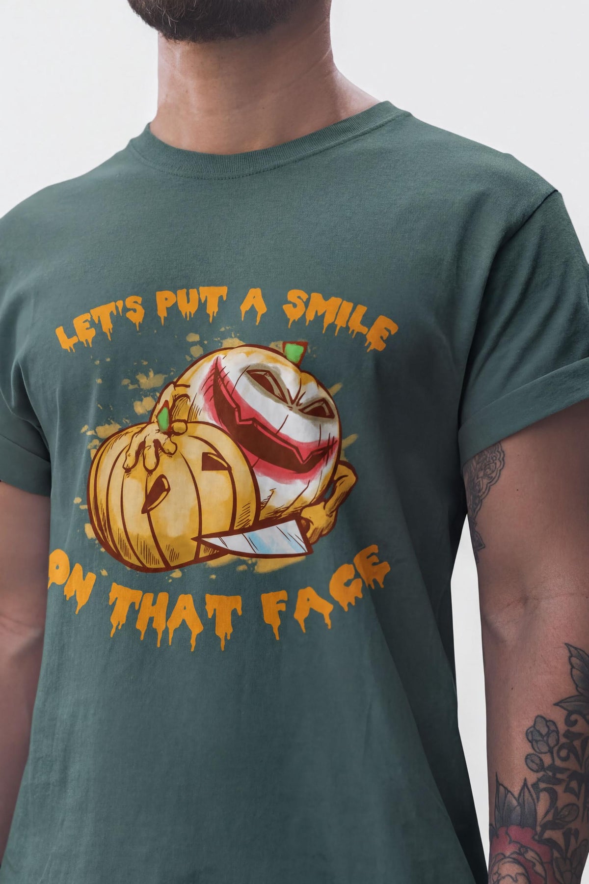 Comfort Colors® Halloween Joker Shirt, Funny Pumpkin TShirt, Trick Or Treat Tee, Fall Autumn Top