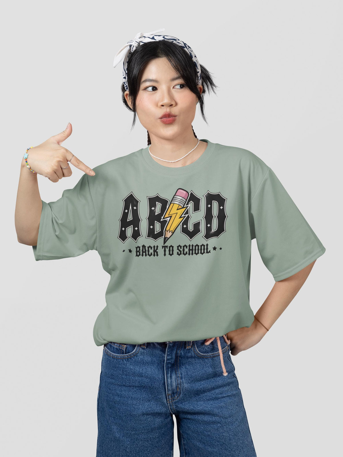 ABCD Back to School Shirt, Funny Teacher Student Rock Tee, BTS First Day Top