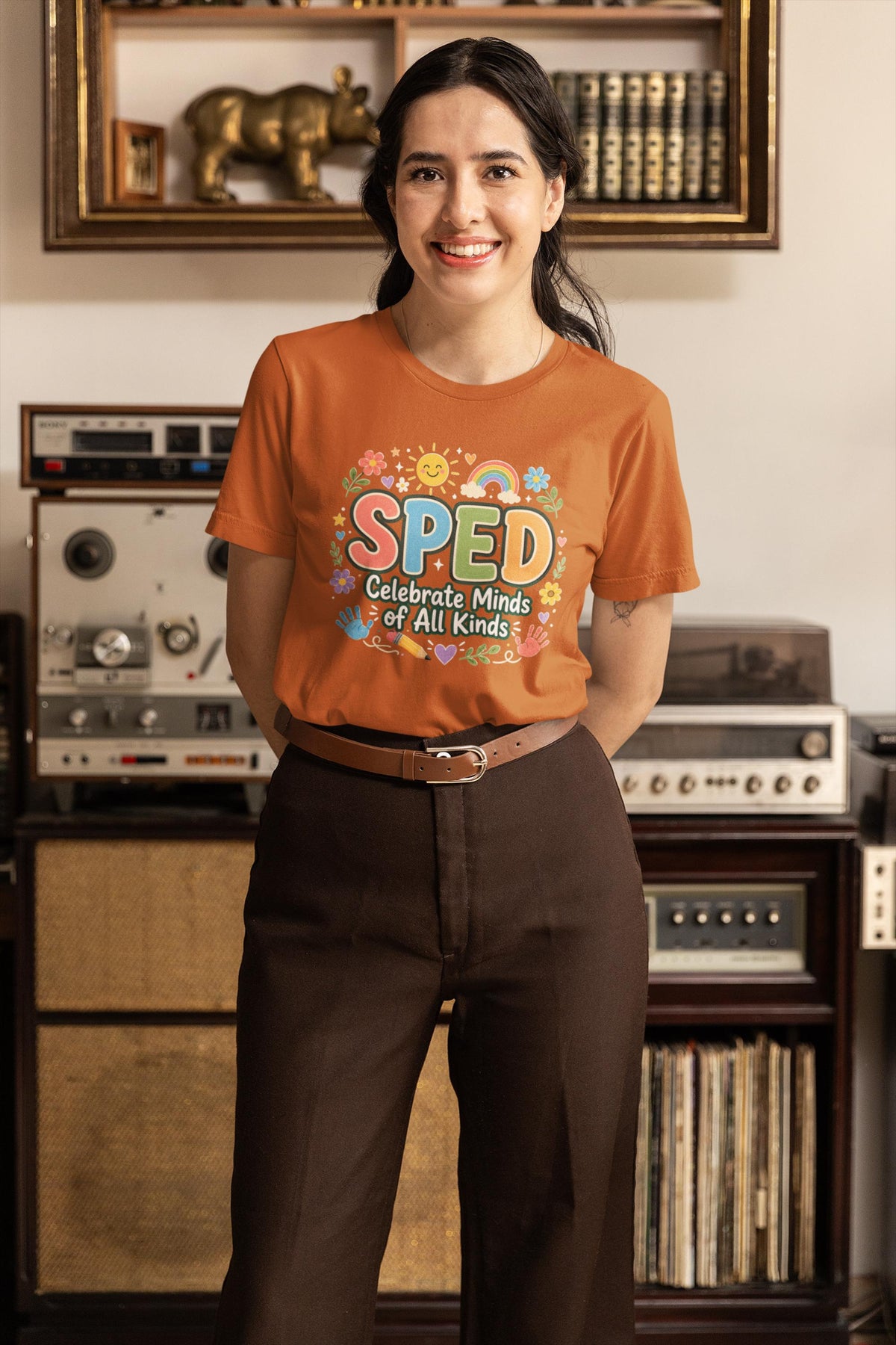 Comfort Colors® SPED Teacher Shirt, Celebrate Minds Tee, Special Education Appreciation Gift
