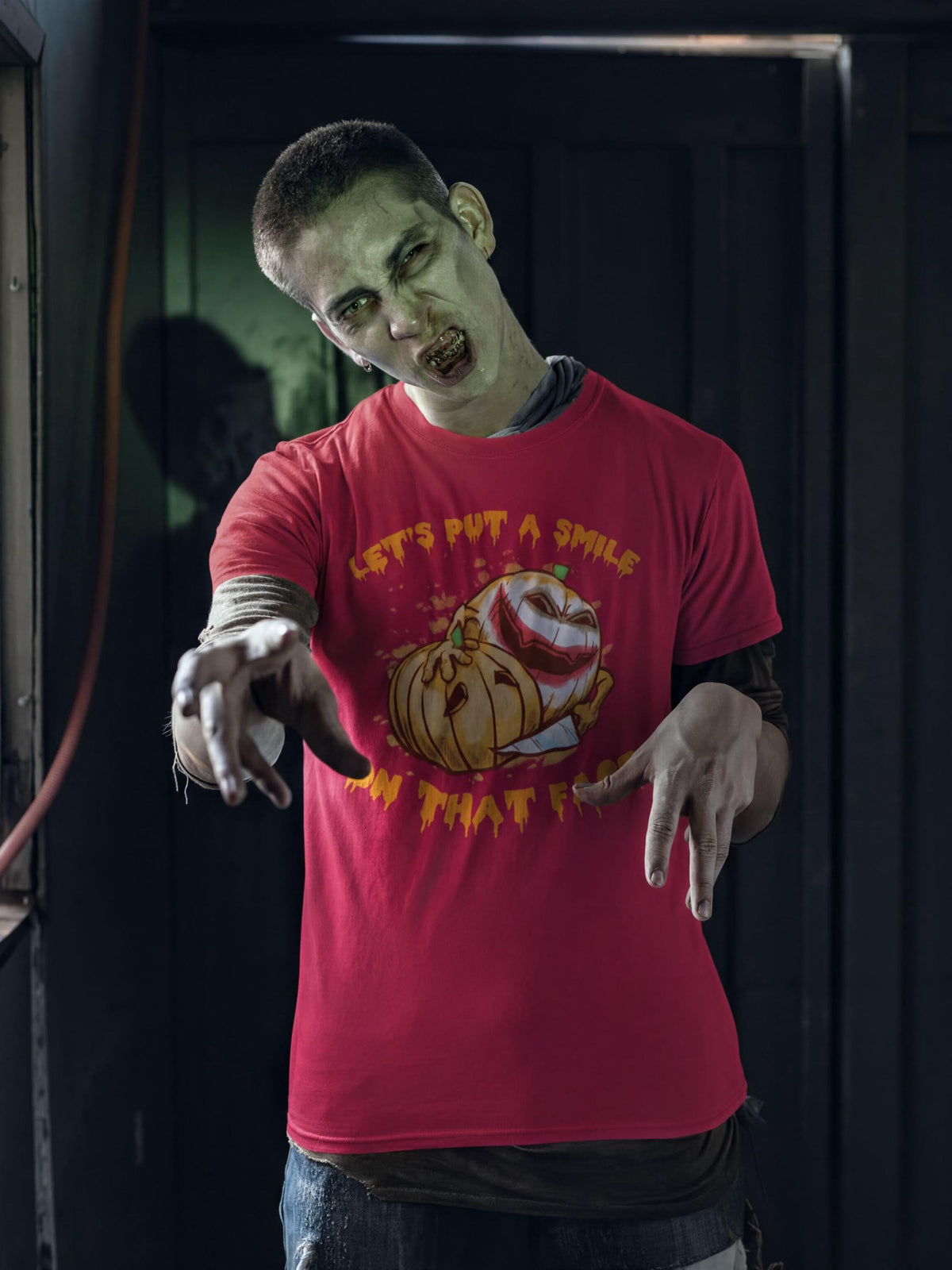 Comfort Colors® Halloween Joker Shirt, Funny Pumpkin TShirt, Trick Or Treat Tee, Fall Autumn Top