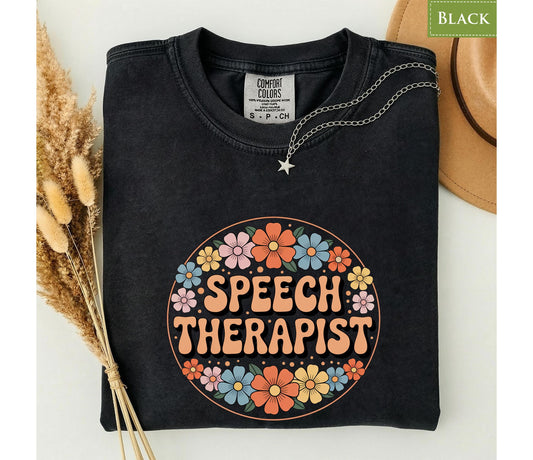 Comfort Colors® Speech Therapist Shirt, Special Education Teacher Tee, SPED Appreciation Gift