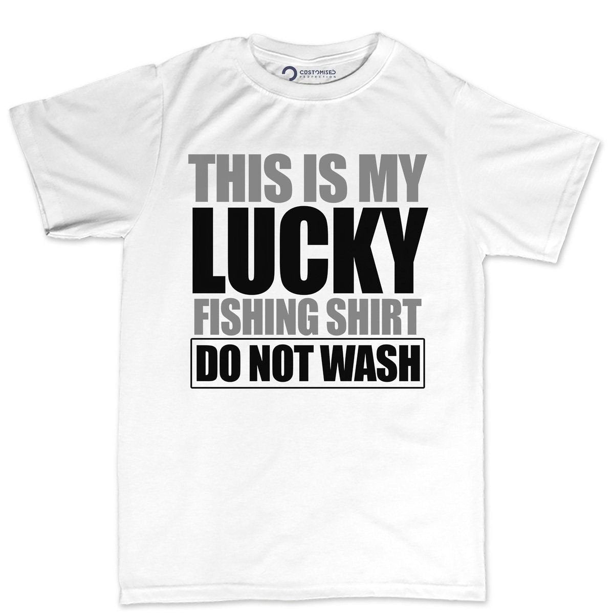 Funny Fishing Shirt: Lucky Angler Tee for Casting Lovers