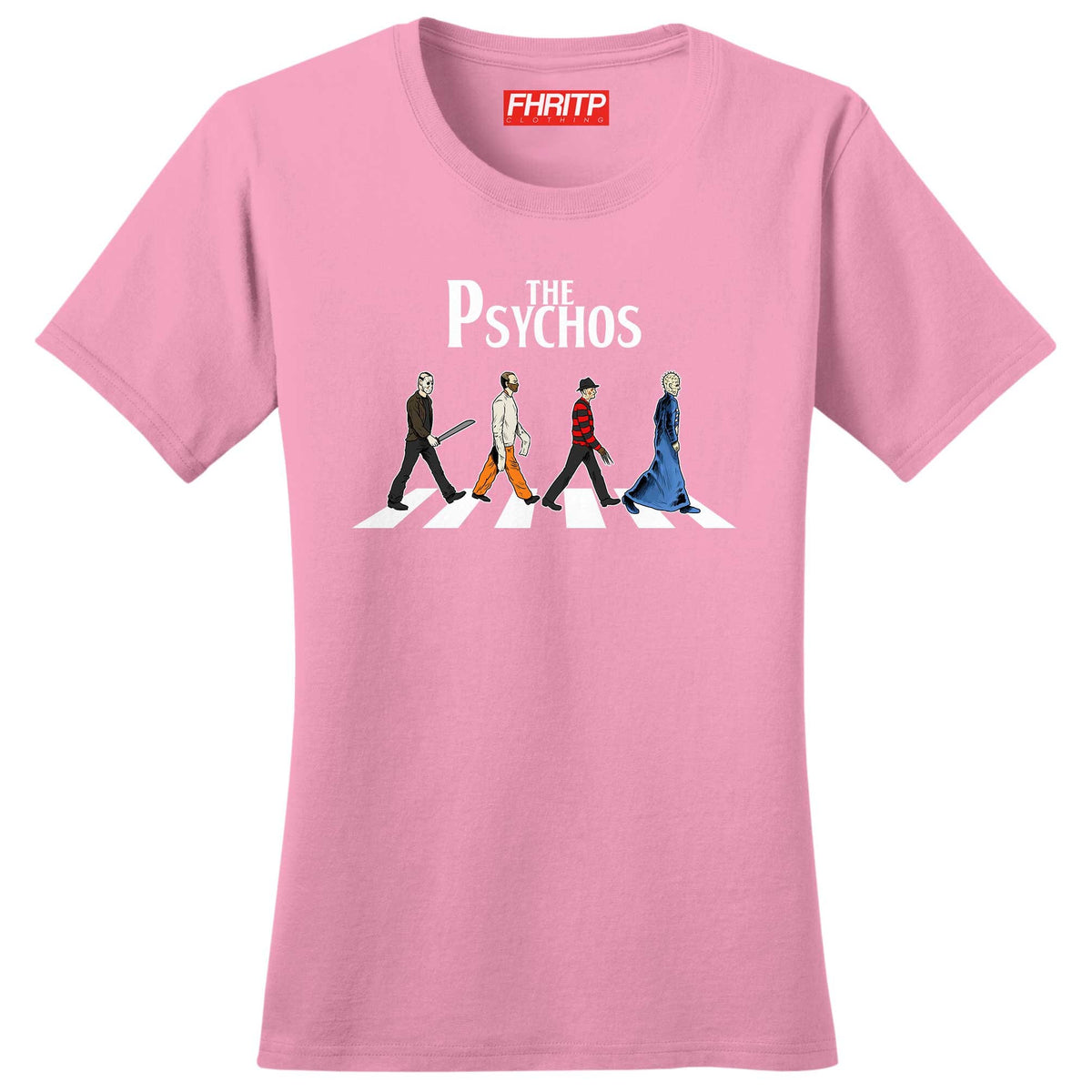 The Psychos Halloween Ladies T shirt - R952