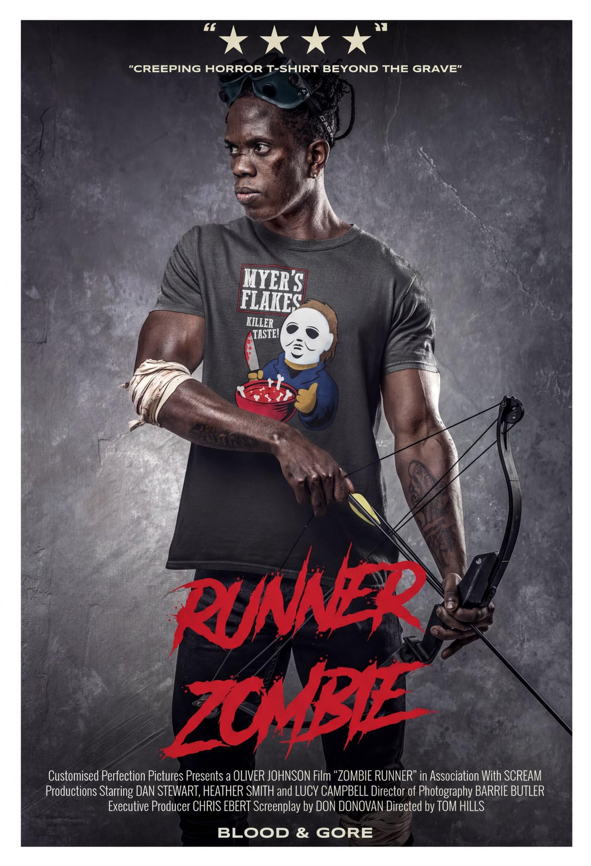 Comfort Colors® Mike Flakes T-Shirt, Halloween Funny Horror Parody Tee, Killer Scary Graphic Top