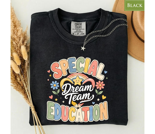 Comfort Colors® Special Education Shirt, SPED Dream Team Tee, Teacher Appreciation Gift