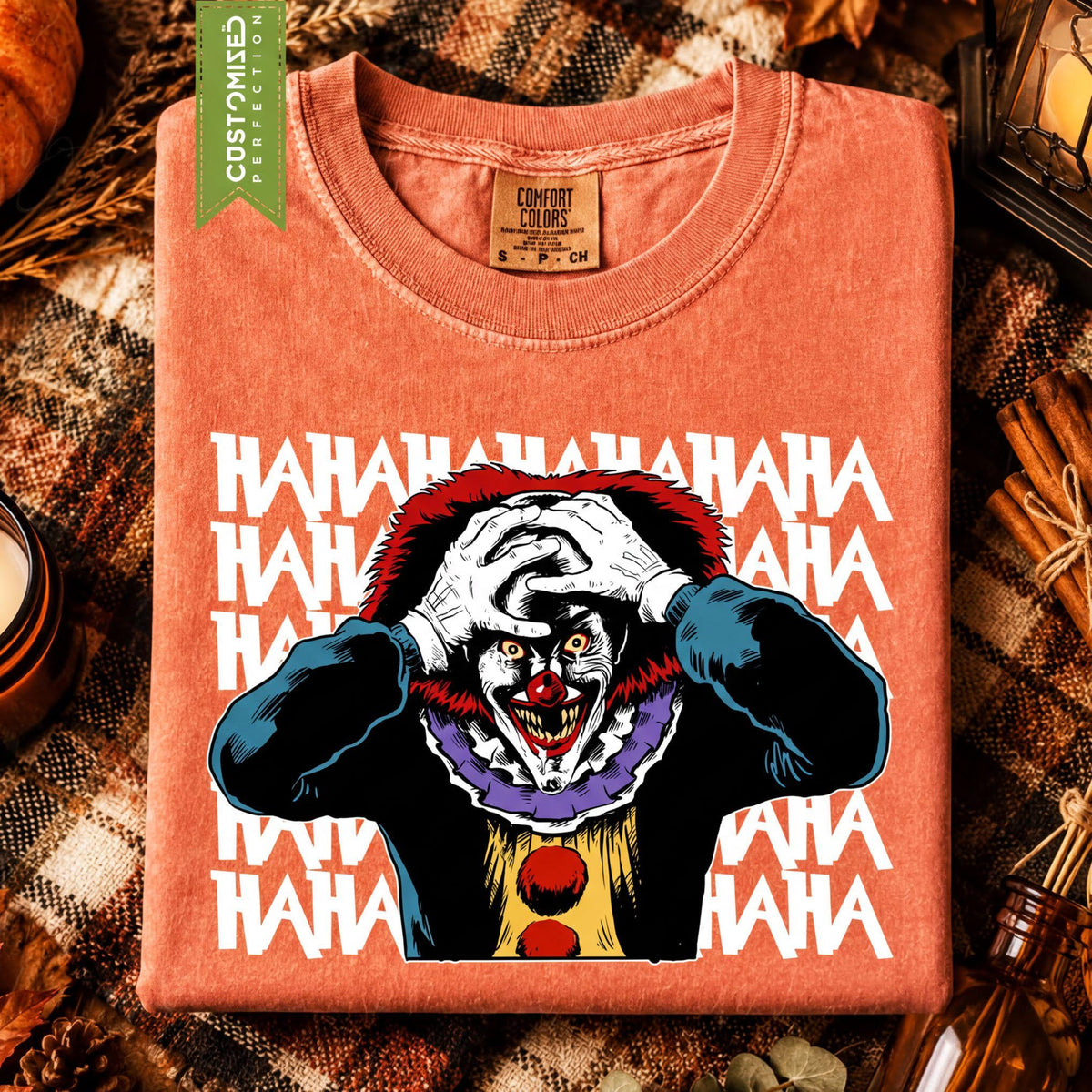Comfort Colors® Halloween Joker Tee, Scary IT T-shirt, Trick Or Treat Top, Penny Wise Derry